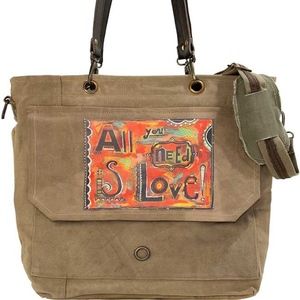 All You Need Is Love Crossbody/Messenger Bag